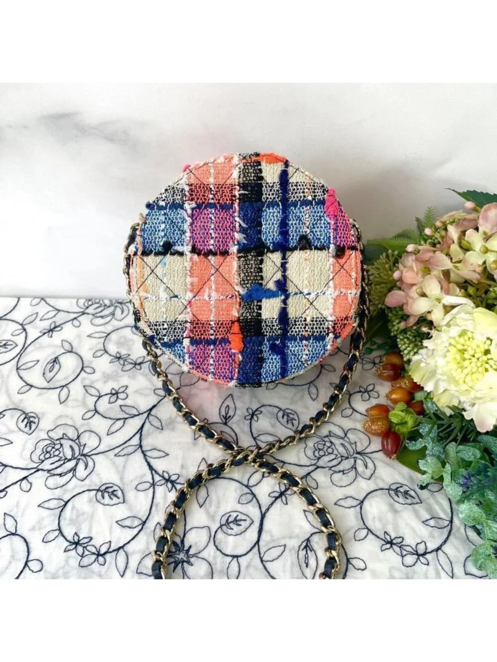 Chanel Round Mini Classic Chain Shoulder Bag